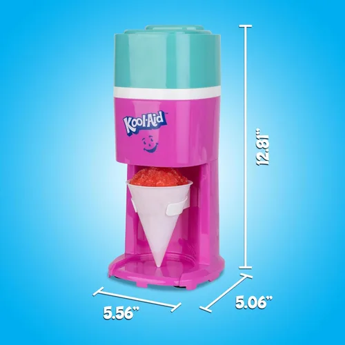 Miniatura 7 de Kool-Aid Máquina de Raspado de Hielo y Conos de Nieve, Raspadora de Hielo Multiusos para Golosinas Congeladas, Granizados, Conos de Nieve y Más