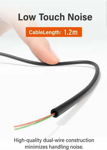 Miniatura 7 de FUNLOGY Auriculares con cable (0.138 in, negro)