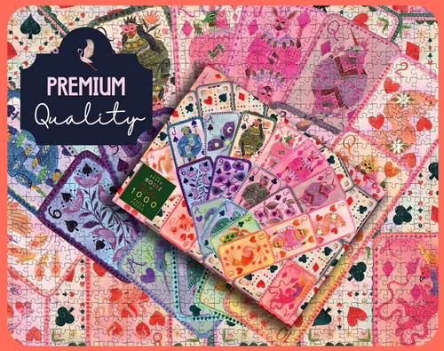 Miniatura 2 de Elena Essex Rompecabezas para adultos de 1000 piezas – Casa de cartas, rompecabezas de 1000 piezas para adultos, rompecabezas de 1000 piezas