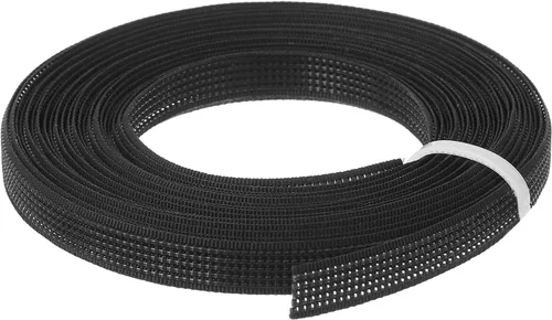 Miniatura 53 de uxcell Deshuesado para coser, 1 pieza de 5 yardas y 0.236 in – corsé de poliéster de alta densidad para vestido de novia, vestido de novia (negro)