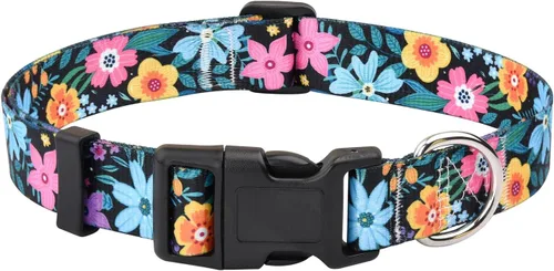 Miniatura 11 de Collar para Perros para Perros Pequeños y Gatos, Collar Suave y Cómodo para Mascotas para Perros Pequeños, Medianos y Grandes, Patrón Geométrico