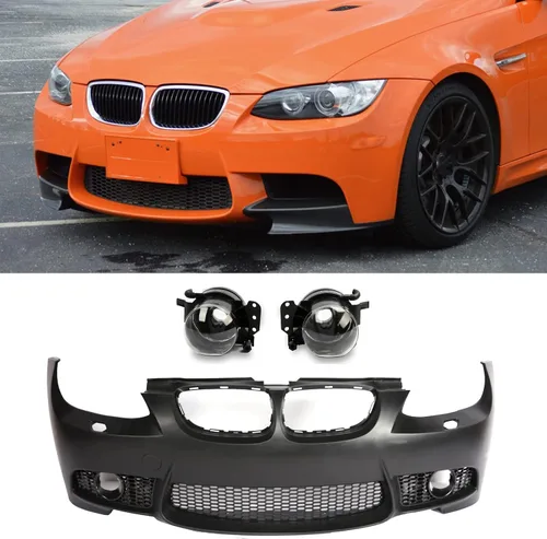 Miniatura 7 de PENSUN Estilo M3 Cobertura de Parachoques Delantero Compatible con BMW E92 E93 328i 335i Coupé Convertible 2007-2010