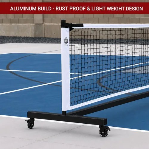 Miniatura 2 de Dominator Standard Portable Pickleball Net - Indoor/Outdoor Regulation Pickleball Net - USAPA Compliant Pickleball Net on Wheels - System Includes