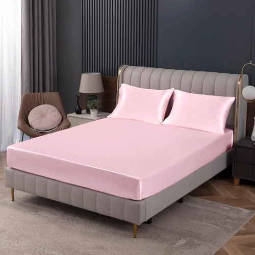 Miniatura 34 de Homiest Sábana Plana de Satén Blanco - Ropa de Cama de Colchón Full de Lujo y Ultra Suave