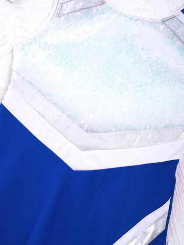 Miniatura 5 de Conjunto de 3 piezas sin mangas para niñas y niñas, uniforme de equipo con pantalones cortos de atletismo, bolas de flores