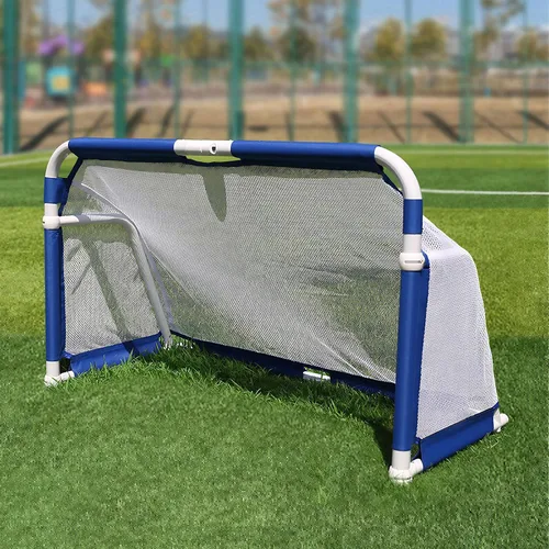 Miniatura 9 de Portería de fútbol plegable para jóvenes y niños, red de fútbol plegable portátil, portería de fútbol para el hogar, al aire libre