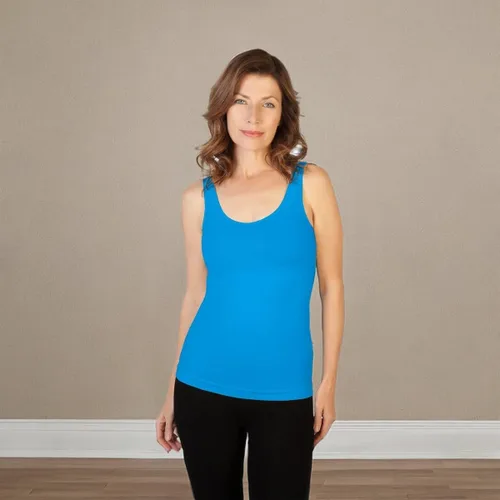 Miniatura 3 de skinnytees - Camisola básica de tirantes anchos para mujer