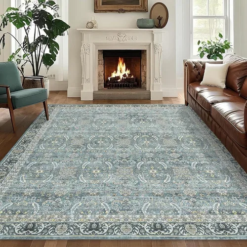 Miniatura 15 de Alfombra de Pasillo Lavable 3x10: Corredores Largos Antideslizantes para Pasillo - Alfombra Ultradelgada para Piso Interior para Cocina Entrada