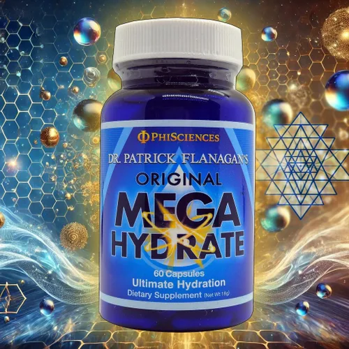 Miniatura 4 de MegaHydrate 60 cápsulas - Dr Patrick Flanagan por Phi Sciences