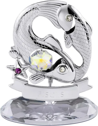 Miniatura 47 de CRYSTOCRAFT Regalo de sagitario, adorno de constelación con cristal austriaco, adorno de cristal de signo del zodiaco, colección de decoración