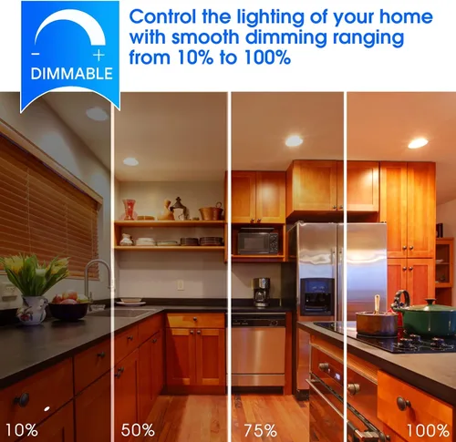 Miniatura 3 de Bombillas LED PAR30 de Energetic, luz de inundación para interiores y exteriores de 10 vatios (equivalente a 75 vatios), 3000 K blanco cálido, 1000