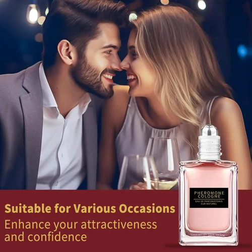 Miniatura 2 de Perfume de feromonas para mujeres, fragancia de aceite de perfume de feromonas enrollable de larga duración, fragancia original de viaje fuerte