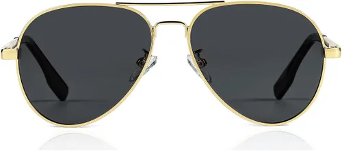 Gafas de sol polarizadas de aviador pequeñas para niñas y niños de 4 a 16 años