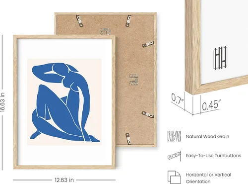 Miniatura 3 de HAUS AND HUES Matisse - Póster de impresión y exposición de arte de Henri Matisse Pósteres de Matisse para paredes de exposición, póster azul Azul