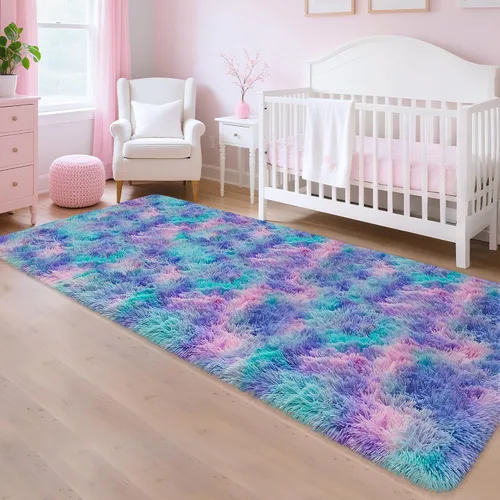 Miniatura 17 de Alfombras de pasillo beige de 2 x 6 pies para dormitorio, sala de estar, alfombra de felpa suave y esponjosa, alfombra de pasillo para pasillos