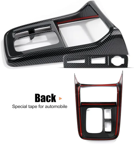 Miniatura 6 de CKE Compatible con Honda CRV 2026 2025 2024 2023 Cubierta de Consola Central del Coche Panel de Engranajes Cubierta de Perilla de Cambios Moldura