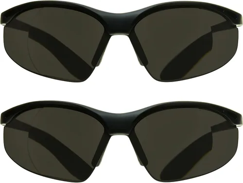 Miniatura 8 de proSPORT Gafas de seguridad para lector de lentes completas, transparentes o ahumadas, curva envolvente, no bifocales