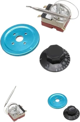 1pc J1HF 250V 16A Temperature Controller 30-110 Celsius Thermostat Knob Capillary Switch