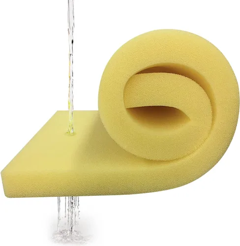 AK Trading CO. Espuma rápida de secado rápido duradera y resistente al agua para cojines de muebles de interior y exterior, 4 pulgadas de grosor x