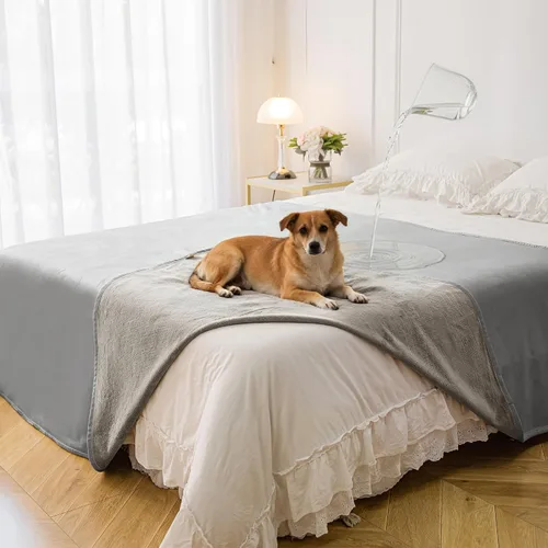 Miniatura 31 de Manta impermeable para perros pequeños, a prueba de fugas, manta reversible para sofá, cama, protector de muebles lavable a máquina, 25 x 35
