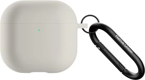Miniatura 10 de Native Union Funda activa para AirPods 4 y AirPods 4 con cancelación activa de ruido, funda de silicona mate suave y sedosa con clip para fijar
