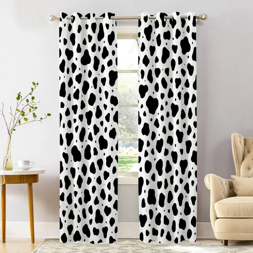 Miniatura 101 de Shrahala Cortinas de hojas de arce otoñales para ventanas de cocina, hojas rojas ardientes, fondo marrón, paneles de cortina de ventana de poliéster