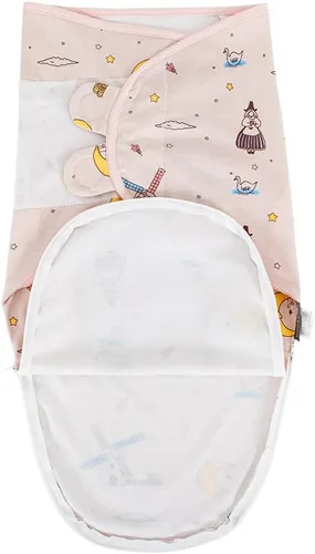 Miniatura 2 de HOUSBAY Manta para envolver bebé niño y niña, material súper suave, para recién nacido, ajustable, saco de dormir con cremallera de 2 vías, 1 Cuento