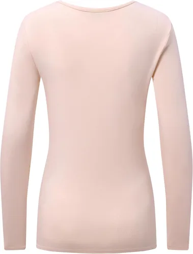 Miniatura 4 de OThread & Co. Camiseta de manga larga para mujer, cómoda camiseta básica elástica