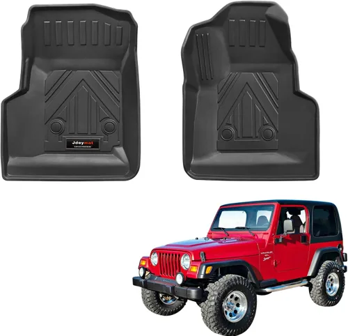 Miniatura 14 de Alfombrilla de carga y respaldo de TPE para todo clima para Jeep Wrangler JK 4 puertas 2007-2018 Accesorios