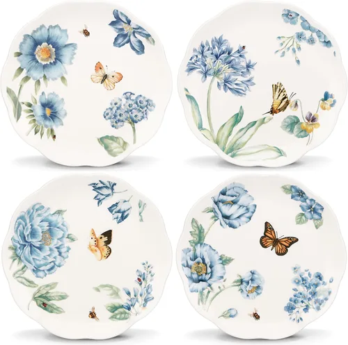 Miniatura 9 de Lenox 833415 Butterfly Meadow Blue - Juego de cuencos para postre (4 piezas)