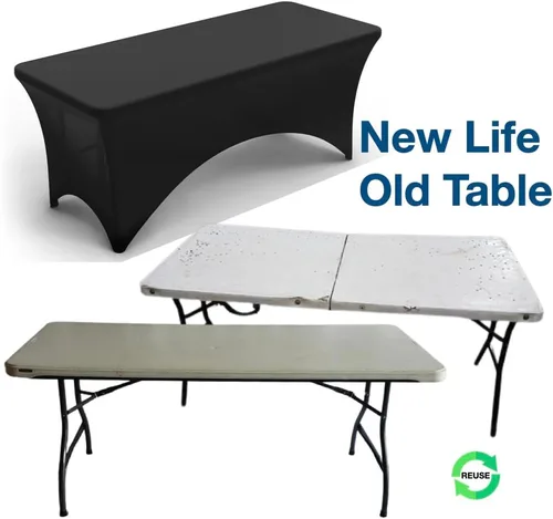 Miniatura 5 de Funda de mesa rectangular ajustada, de la marca Urby®