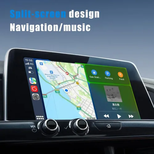 Miniatura 4 de CarPlay Wireless Adapter for BMW X6 xDrive40i M50i M, USB Design Plug and Play Bluetooth Fast Connection Car Accessories,A-Black