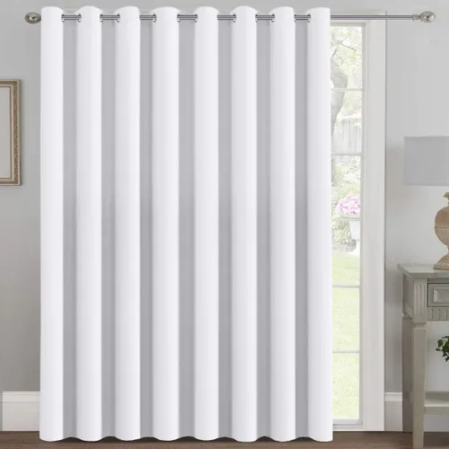 Miniatura 108 de H.VERSAILTEX - Cortinas blackout con aislamiento térmico y ojales en la parte superior, para patios, puertas correderas y división de habitaciones