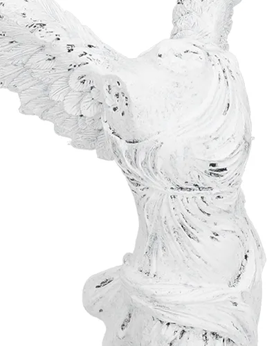 Miniatura 7 de LIZEALUCKY Estatua clásica de la victoria griega alada, figura de resina romana de la diosa de la fuerza y la victoria para decoración del hogar