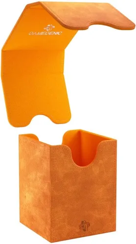 Miniatura 2 de Caja de almacenamiento de cartas GameGenic – Caja de cubierta: Squire XL Naranja 100CT – Durable y resistente para almacenamiento de cartas TCG, OCG