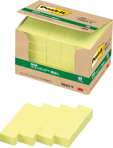 Miniatura 16 de Post-it Heading 50 x 15 mm 100 hojas x10 Pcs Mixed Color Especial Pack 700rp-bk