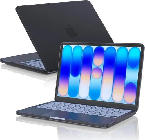 EooCoo Funda para MacBook Neo de 13 pulgadas modelo A3404 2026, 100% coincidencia con el color oficial, antihuellas y arañazos, carcasa rígida