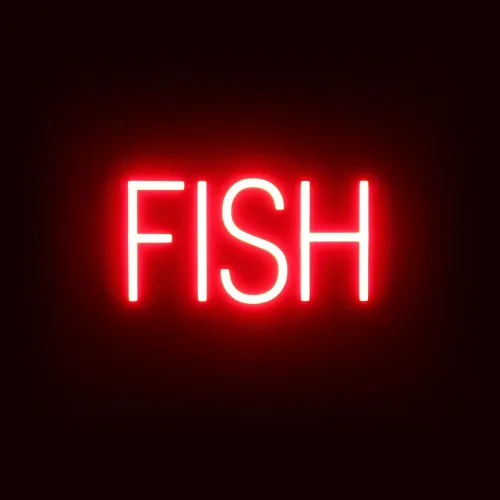 Miniatura 20 de SpellBrite Señal de PHO para restaurantes Señalización LED azul para restaurantes con LED de neón para empresas 13.2 x 6.3 pulgadas