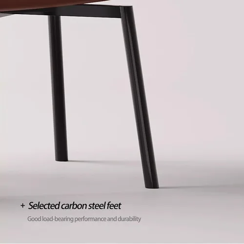 Miniatura 8 de Silla giratoria de cocina de comedor, silla de cocina tapizada de piel sintética, sillas de comedor, sillas de sala de estar, modernas de mediados