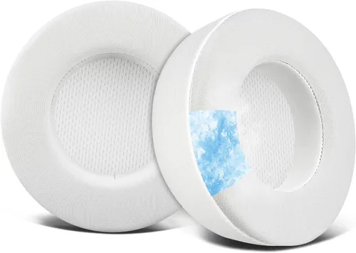 Miniatura 19 de SOULWIT Almohadillas de enfriamiento para auriculares Corsair Virtuoso, almohadillas con espuma de aislamiento de ruido de alta densidad, grosor