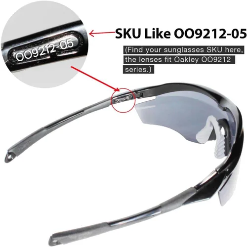 Miniatura 4 de Walleva Lentes y auriculares de repuesto para gafas de sol Oakley M2 - Múltiples opciones