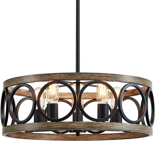 Miniatura 15 de XINGQI Candelabro moderno de 3 luces, lámpara colgante de 13", altura ajustable, accesorios de iluminación para comedor, dormitorio, sala de estar