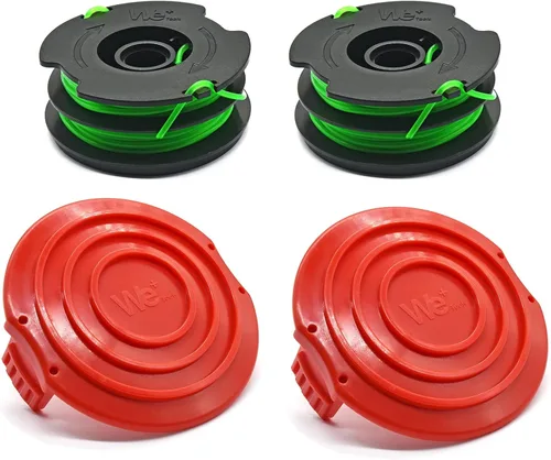 Miniatura 3 de DF-080 - Carretes de recortadora de doble línea de 0.080 pulgadas, repuesto para Black & Decker GH1000, GH1100, GH2000 Grado profesional por