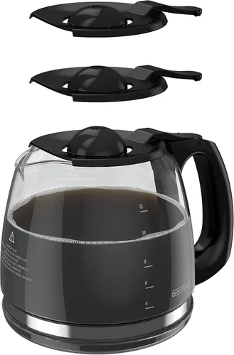 Miniatura 9 de BLACK+DECKER - Jarra de repuesto TC1200B 12 tazas, Cristal, N/A, Negro
