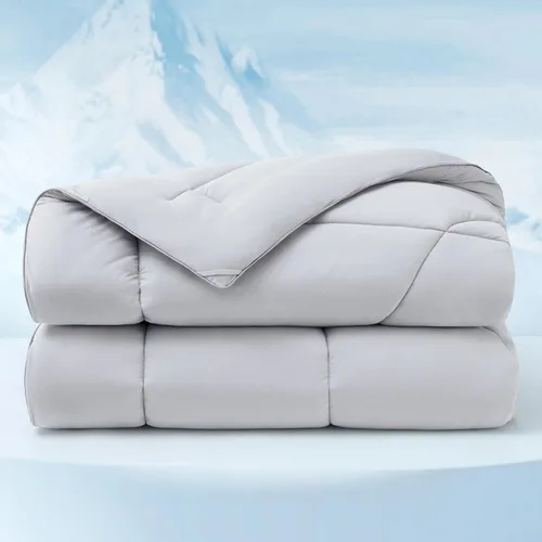 Miniatura 10 de Bedsure Edredón refrescante tamaño Queen, mantas refrescantes para durmientes acalorados, edredón ligero para verano con tecnología fresca de doble