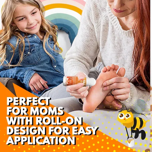 Miniatura 7 de VAL Roll-On de magnesio para niños Cloruro de magnesio Zechstein suave Relajación para el día y la hora de dormir Apoyo para la calma