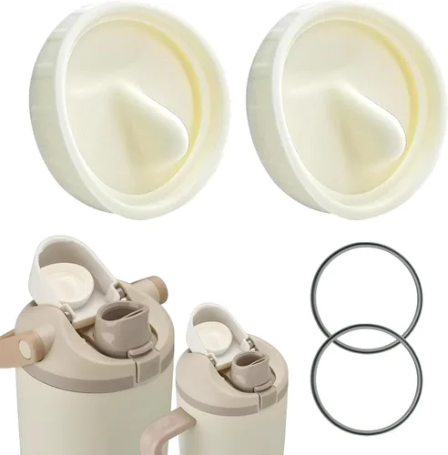 Miniatura 13 de Juego de tapones de silicona a prueba de fugas y anillos de junta para Owala FreeSip Sway de 30 onzas y 40 onzas, 40 onzas, silicona de grado