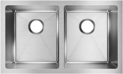 Miniatura 21 de Elkay EFRU311610T Crosstown - Fregadero de cocina de acero inoxidable de 32 1/2" bajo montaje, cuenca única - Acero inoxidable
