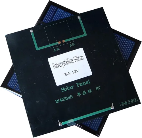 Miniatura 2 de Sunnytech 1pc 3W 12V 250ma Mini módulo de panel solar pequeño DIY polisilicio solar epoxi célula cargador B047