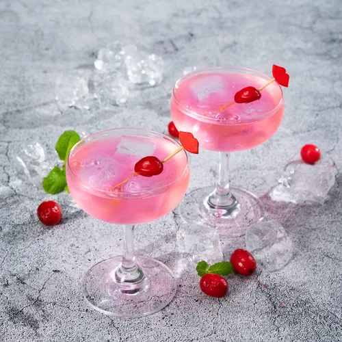Miniatura 3 de Brochetas de cóctel de 2.75 pulgadas, 100 pinchos de aperitivo de labios sexys, puntiagudos, resistentes, palillos de dientes de bambú rojo